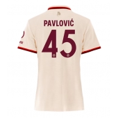 Bayern Munich Aleksandar Pavlovic #45 Tredje trøje Dame 2024-25 Kort ærmer