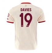 Bayern Munich Alphonso Davies #19 Tredje trøje 2024-25 Kort ærmer