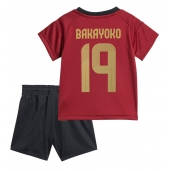 Belgien Johan Bakayoko #19 Hjemmebanetrøje Børn EM 2024 Kort ærmer (+ bukser)