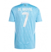 Belgien Kevin De Bruyne #7 Udebanetrøje EM 2024 Kort ærmer