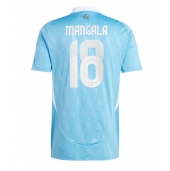 Belgien Orel Mangala #18 Udebanetrøje EM 2024 Kort ærmer