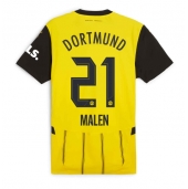 Borussia Dortmund Donyell Malen #21 Hjemmebanetrøje 2024-25 Kort ærmer