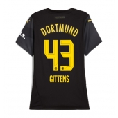 Borussia Dortmund Jamie Bynoe-Gittens #43 Udebanetrøje Dame 2024-25 Kort ærmer