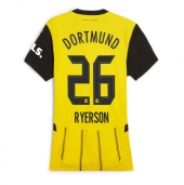 Borussia Dortmund Julian Ryerson #26 Hjemmebanetrøje Dame 2024-25 Kort ærmer