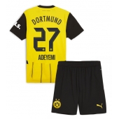 Borussia Dortmund Karim Adeyemi #27 Hjemmebanetrøje Børn 2024-25 Kort ærmer (+ bukser)