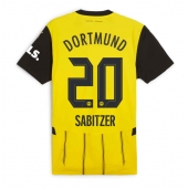 Borussia Dortmund Marcel Sabitzer #20 Hjemmebanetrøje 2024-25 Kort ærmer