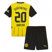 Borussia Dortmund Marcel Sabitzer #20 Hjemmebanetrøje Børn 2024-25 Kort ærmer (+ bukser)