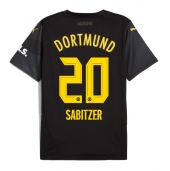 Borussia Dortmund Marcel Sabitzer #20 Udebanetrøje 2024-25 Kort ærmer