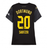 Borussia Dortmund Marcel Sabitzer #20 Udebanetrøje Dame 2024-25 Kort ærmer