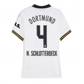 Borussia Dortmund Nico Schlotterbeck #4 Tredje trøje Dame 2024-25 Kort ærmer