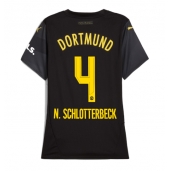 Borussia Dortmund Nico Schlotterbeck #4 Udebanetrøje Dame 2024-25 Kort ærmer