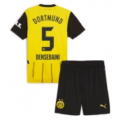 Borussia Dortmund Ramy Bensebaini #5 Hjemmebanetrøje Børn 2024-25 Kort ærmer (+ bukser)