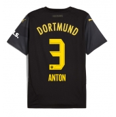 Borussia Dortmund Waldemar Anton #3 Udebanetrøje 2024-25 Kort ærmer