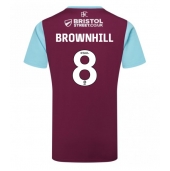 Burnley Josh Brownhill #8 Hjemmebanetrøje 2024-25 Kort ærmer