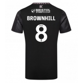 Burnley Josh Brownhill #8 Udebanetrøje 2024-25 Kort ærmer