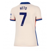 Chelsea Pedro Neto #7 Udebanetrøje Dame 2024-25 Kort ærmer