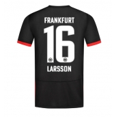 Eintracht Frankfurt Hugo Larsson #16 Udebanetrøje 2024-25 Kort ærmer