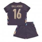 England Conor Gallagher #16 Udebanetrøje Børn EM 2024 Kort ærmer (+ bukser)