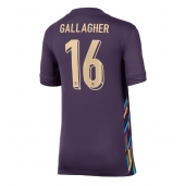 England Conor Gallagher #16 Udebanetrøje Dame EM 2024 Kort ærmer