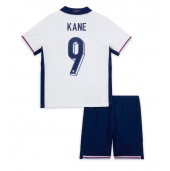 England Harry Kane #9 Hjemmebanetrøje Børn EM 2024 Kort ærmer (+ bukser)