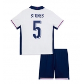 England John Stones #5 Hjemmebanetrøje Børn EM 2024 Kort ærmer (+ bukser)