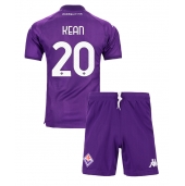 Fiorentina Moise Kean #20 Hjemmebanetrøje Børn 2024-25 Kort ærmer (+ bukser)