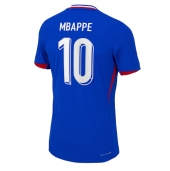 Frankrig Kylian Mbappe #10 Hjemmebanetrøje EM 2024 Kort ærmer