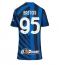 Inter Milan Alessandro Bastoni #95 Hjemmebanetrøje Dame 2024-25 Kort ærmer