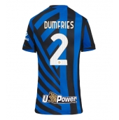 Inter Milan Denzel Dumfries #2 Hjemmebanetrøje Dame 2024-25 Kort ærmer