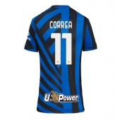 Inter Milan Joaquin Correa #11 Hjemmebanetrøje Dame 2024-25 Kort ærmer