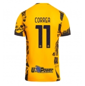 Inter Milan Joaquin Correa #11 Tredje trøje 2024-25 Kort ærmer