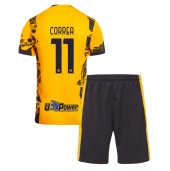 Inter Milan Joaquin Correa #11 Tredje trøje Børn 2024-25 Kort ærmer (+ bukser)