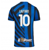 Inter Milan Lautaro Martinez #10 Hjemmebanetrøje 2024-25 Kort ærmer