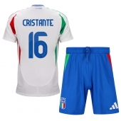 Italien Bryan Cristante #16 Udebanetrøje Børn EM 2024 Kort ærmer (+ bukser)