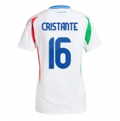 Italien Bryan Cristante #16 Udebanetrøje Dame EM 2024 Kort ærmer