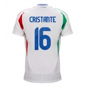 Italien Bryan Cristante #16 Udebanetrøje EM 2024 Kort ærmer