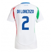 Italien Giovanni Di Lorenzo #2 Udebanetrøje Dame EM 2024 Kort ærmer