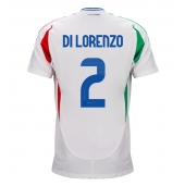 Italien Giovanni Di Lorenzo #2 Udebanetrøje EM 2024 Kort ærmer