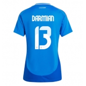 Italien Matteo Darmian #13 Hjemmebanetrøje Dame EM 2024 Kort ærmer