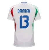 Italien Matteo Darmian #13 Udebanetrøje EM 2024 Kort ærmer