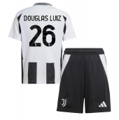 Juventus Douglas Luiz #26 Hjemmebanetrøje Børn 2024-25 Kort ærmer (+ bukser)