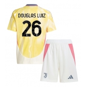 Juventus Douglas Luiz #26 Udebanetrøje Børn 2024-25 Kort ærmer (+ bukser)