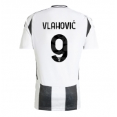 Juventus Dusan Vlahovic #9 Hjemmebanetrøje 2024-25 Kort ærmer