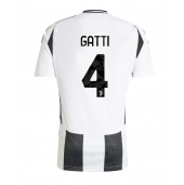 Juventus Federico Gatti #4 Hjemmebanetrøje 2024-25 Kort ærmer