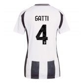 Juventus Federico Gatti #4 Hjemmebanetrøje Dame 2024-25 Kort ærmer