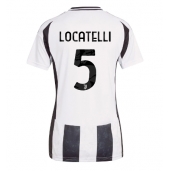 Juventus Manuel Locatelli #5 Hjemmebanetrøje Dame 2024-25 Kort ærmer