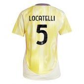 Juventus Manuel Locatelli #5 Udebanetrøje Dame 2024-25 Kort ærmer