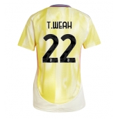 Juventus Timothy Weah #22 Udebanetrøje Dame 2024-25 Kort ærmer