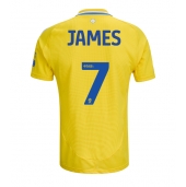 Leeds United Daniel James #7 Udebanetrøje 2024-25 Kort ærmer