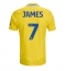 Leeds United Daniel James #7 Udebanetrøje 2024-25 Kort ærmer